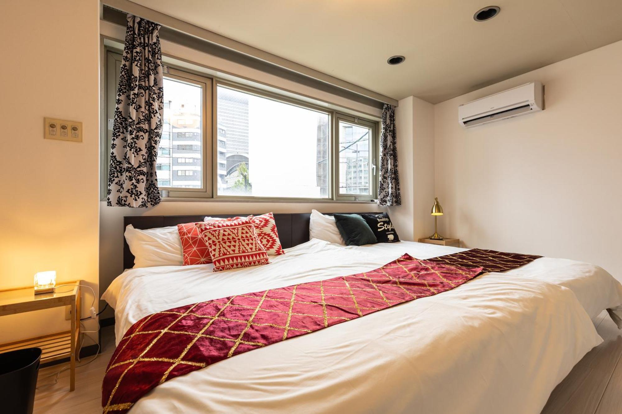 アパート Premier Namba なんば駅徒歩3分 3 Mins Walk From Namba Station 7rooms Billiards Table 2baths 4toilets