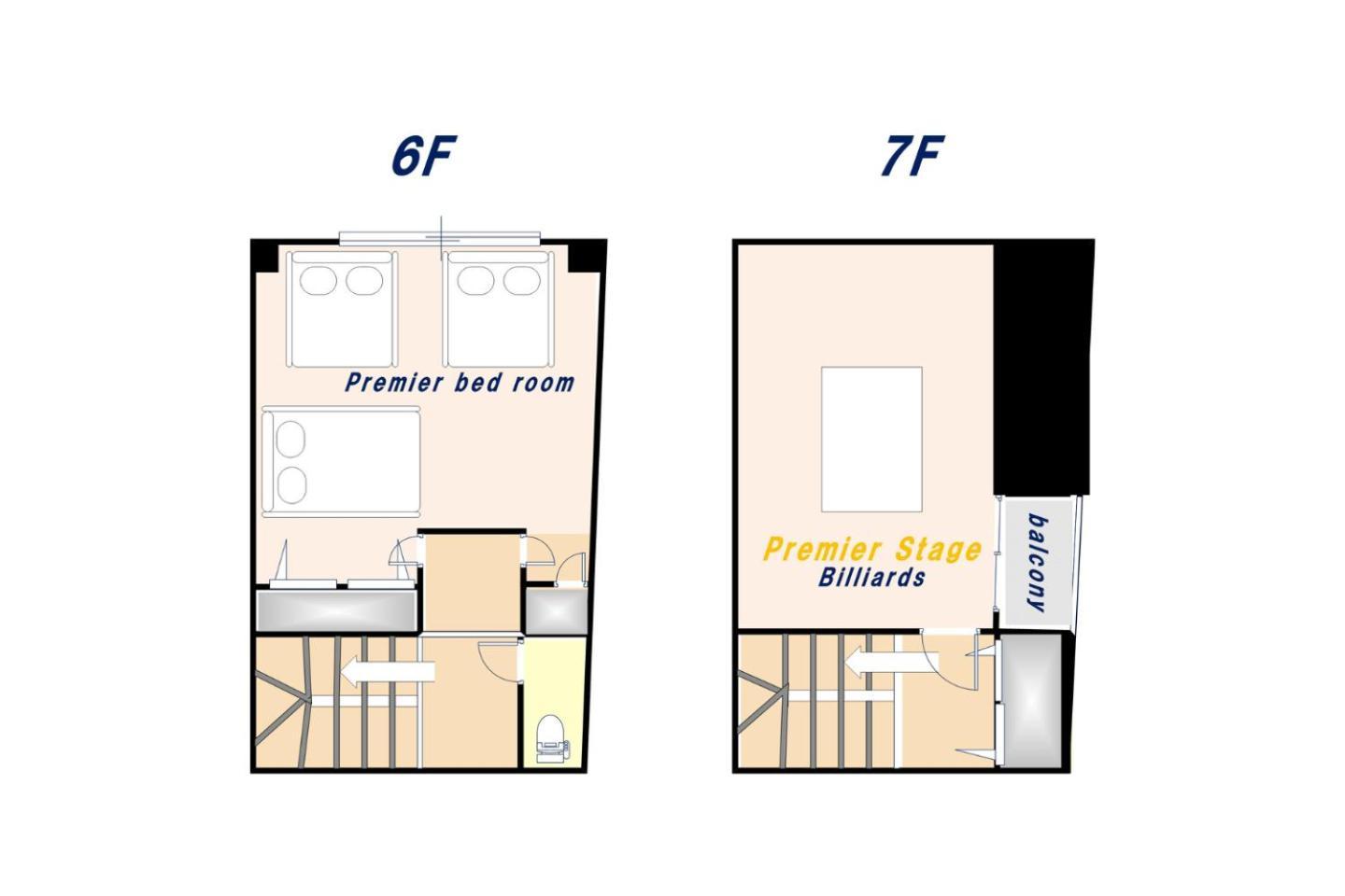 Premier Namba なんば駅徒歩3分 3 Mins Walk From Namba Station 7rooms Billiards Table 2baths 4toilets アパート